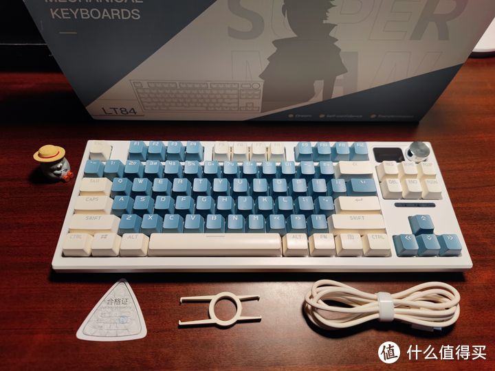 狼途LT84，百元机械键盘，游戏码字全能