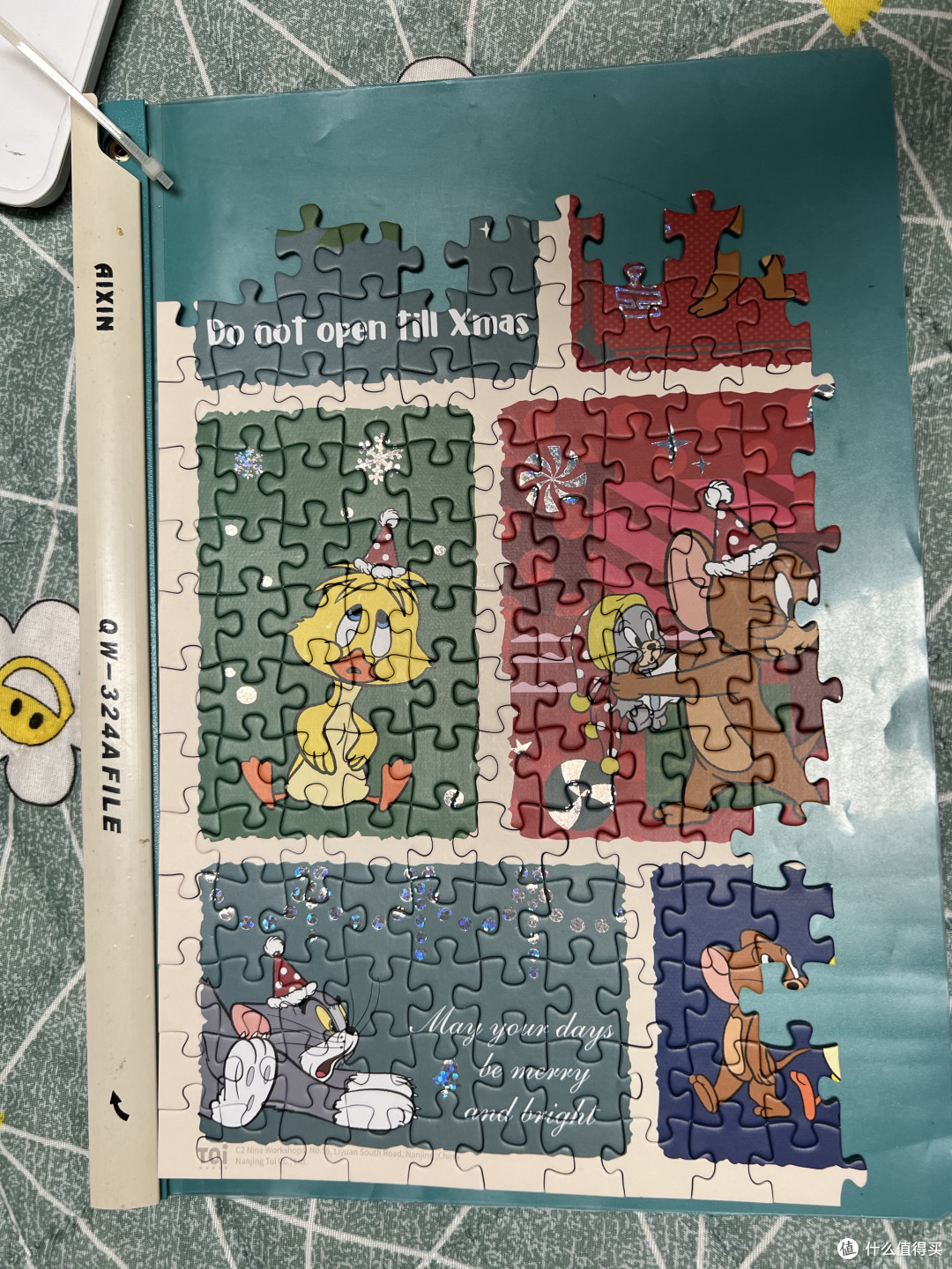 星光圣诞节猫和老鼠,99元1000片的toi拼图,超值_积木拼插_什么值得买