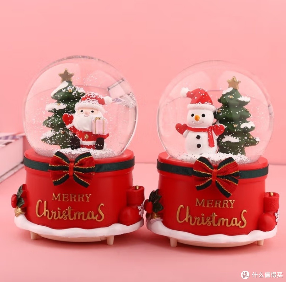 一眼心动的圣诞儿童礼物：圣诞老人水晶球音乐盒