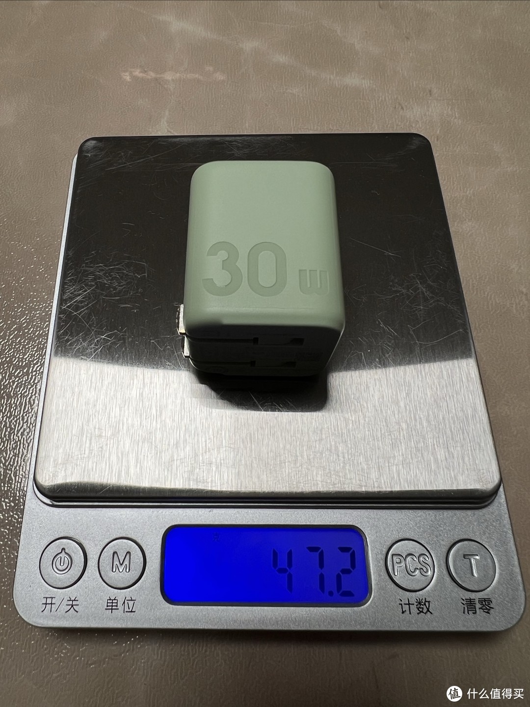 原版ZMI30W，实测47.2g