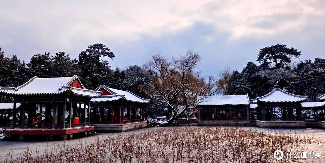 投石问路：用iQOO12手机摄影记录北京谐趣园的雪景