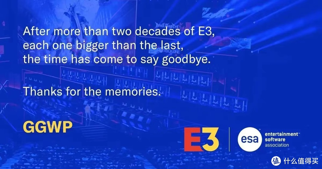 令人惋惜，E3展将永远取消