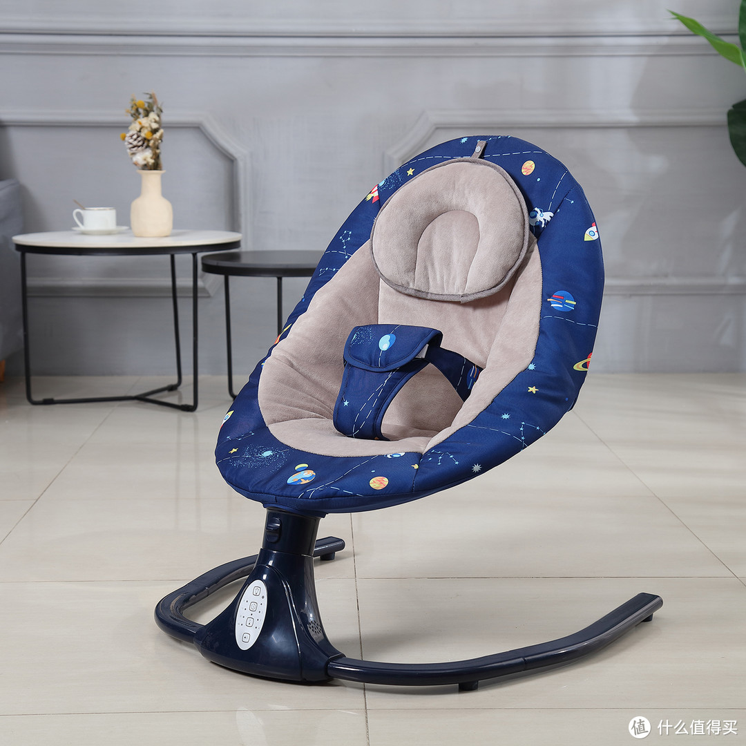 婴儿电动摇椅，轻松带娃必备神器！