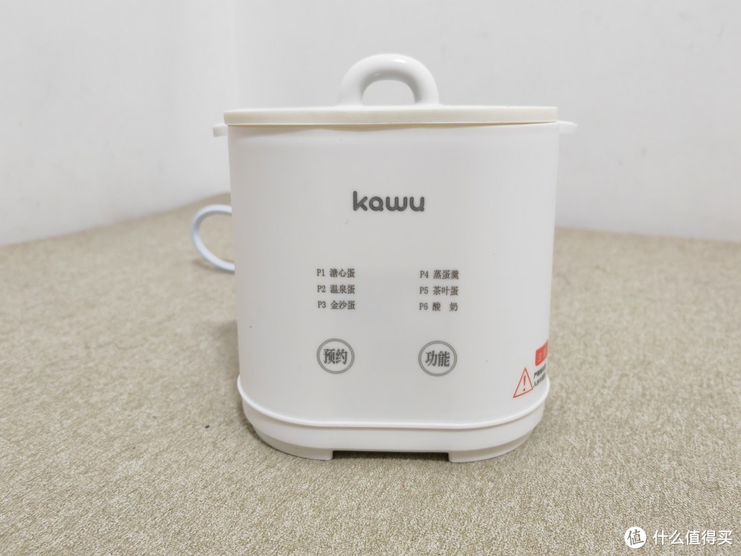 迷你款式的卡屋（kawu）煮蛋器蒸蛋器全自动，早餐神器太方便好用了。