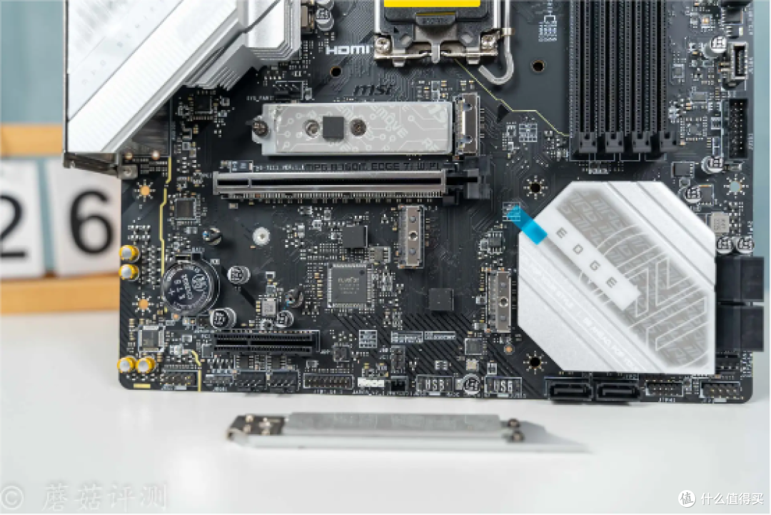 合理优化,拓展性表现提升明显,微星mpg b760m edge ti刀锋主板 拆解