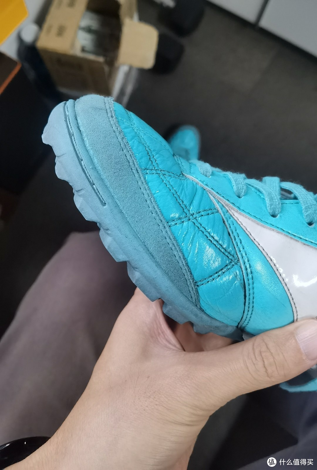 美津浓日产莫雷拉m8,终于,球感回来了.