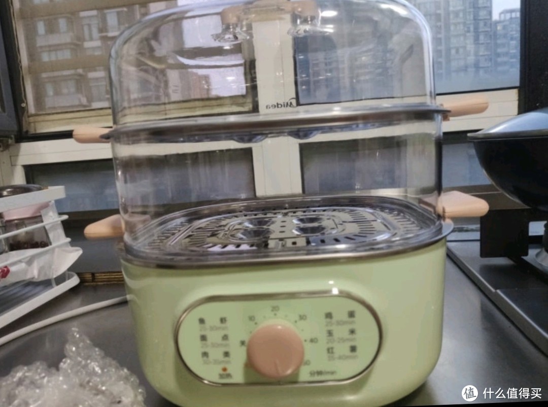 我喜欢用的美的（Midea）电火锅多功能家用电锅蒸煮蛋器三层蒸笼大容量