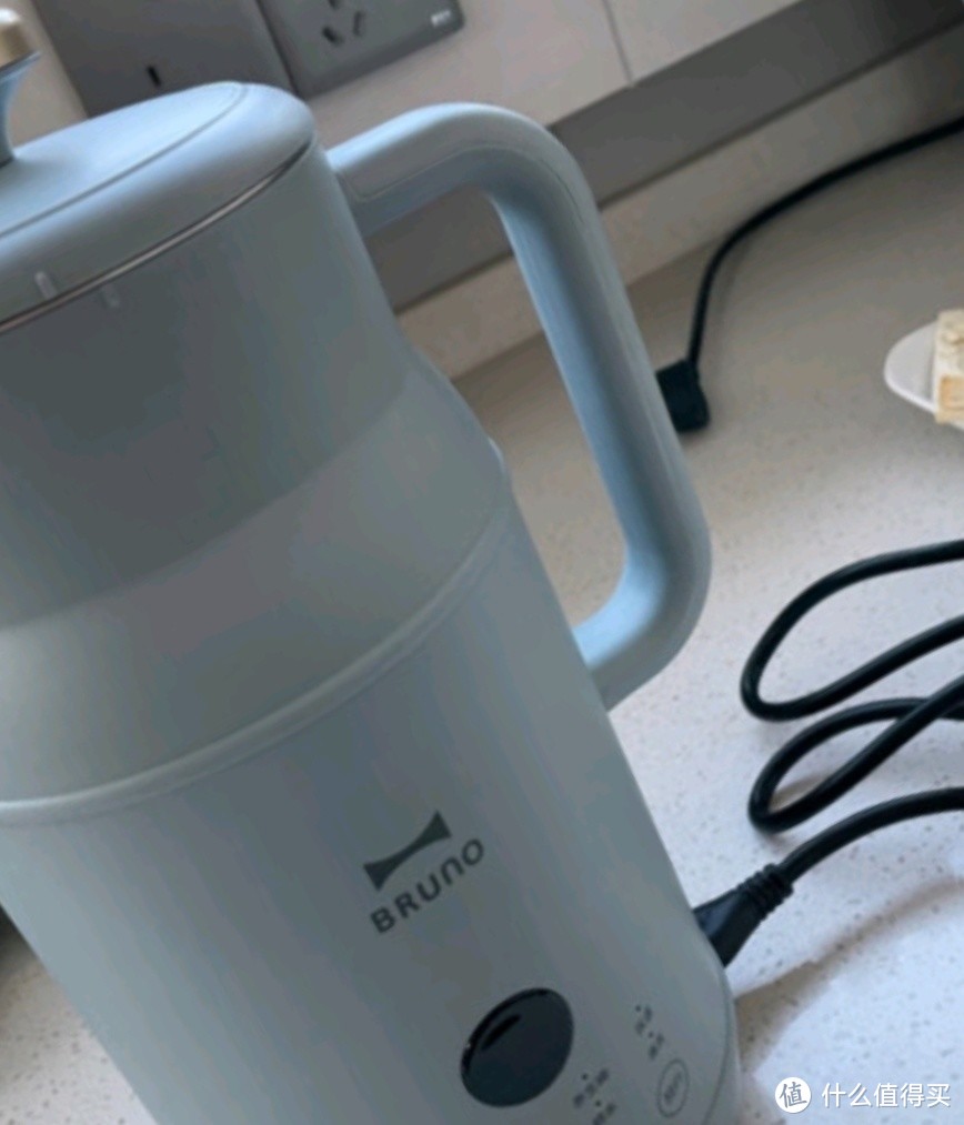 BRUNO小奶壶豆浆机0.6L小型破壁机家用加热全自动降噪预约榨汁机搅拌机辅食机早餐机海盐蓝