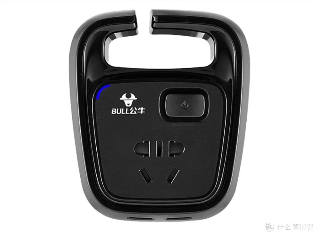 公牛（BULL）桌洞USB插座GN-U2050，5插孔+2USB口：颜值高 性能好 省空间