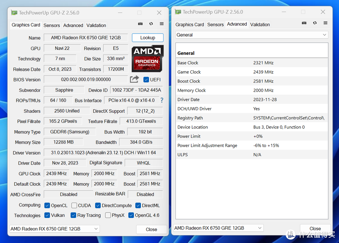 蓝宝石RX6750 GRE显卡评测：对比RTX4060，谁才是真正甜品卡？