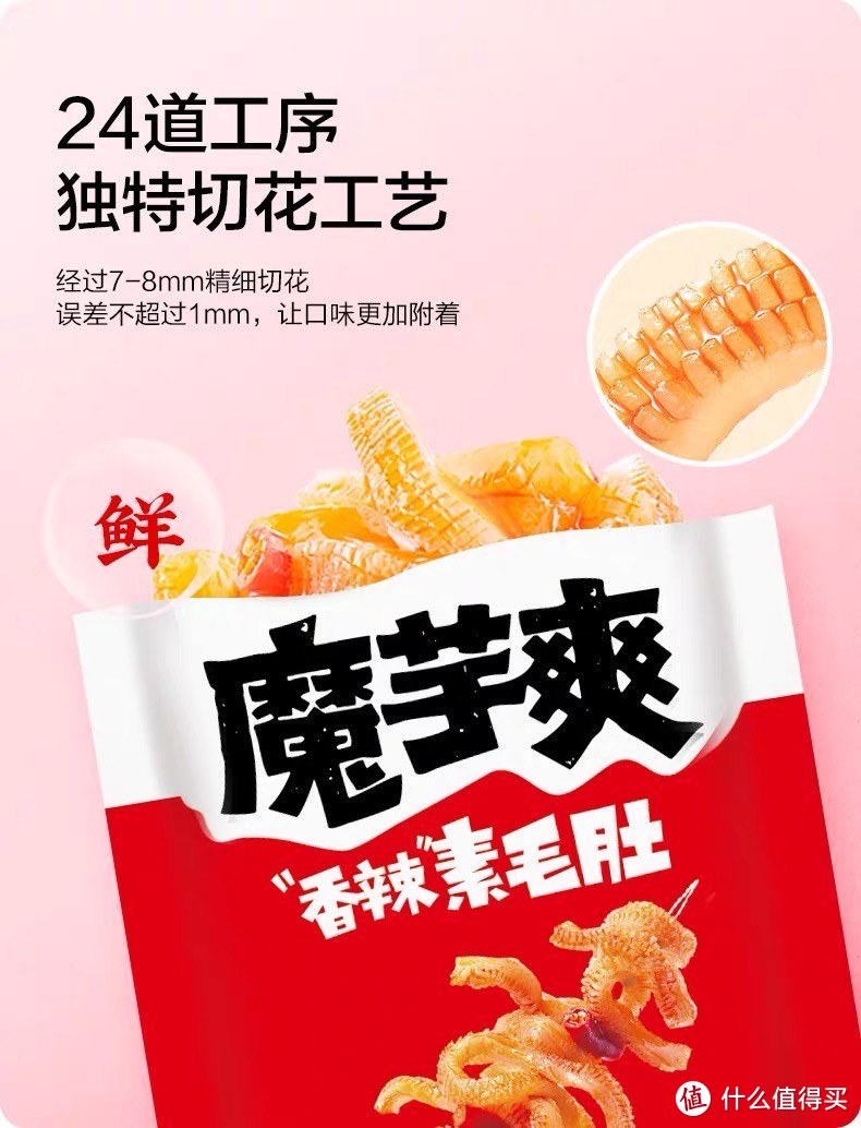 尽享味蕾盛宴，畅绮美食境——品味卫龙魔芋爽素毛肚素肉辣条解馋小零食