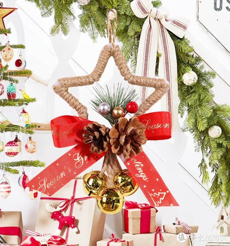 TaTanice圣诞风铃挂件——创意装饰，营造温馨圣诞氛围