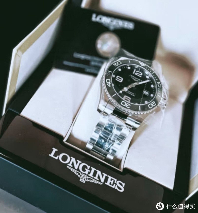 浪琴（LONGINES）瑞士手表 康卡斯潜水系列 男表 圣诞礼物 L37824566