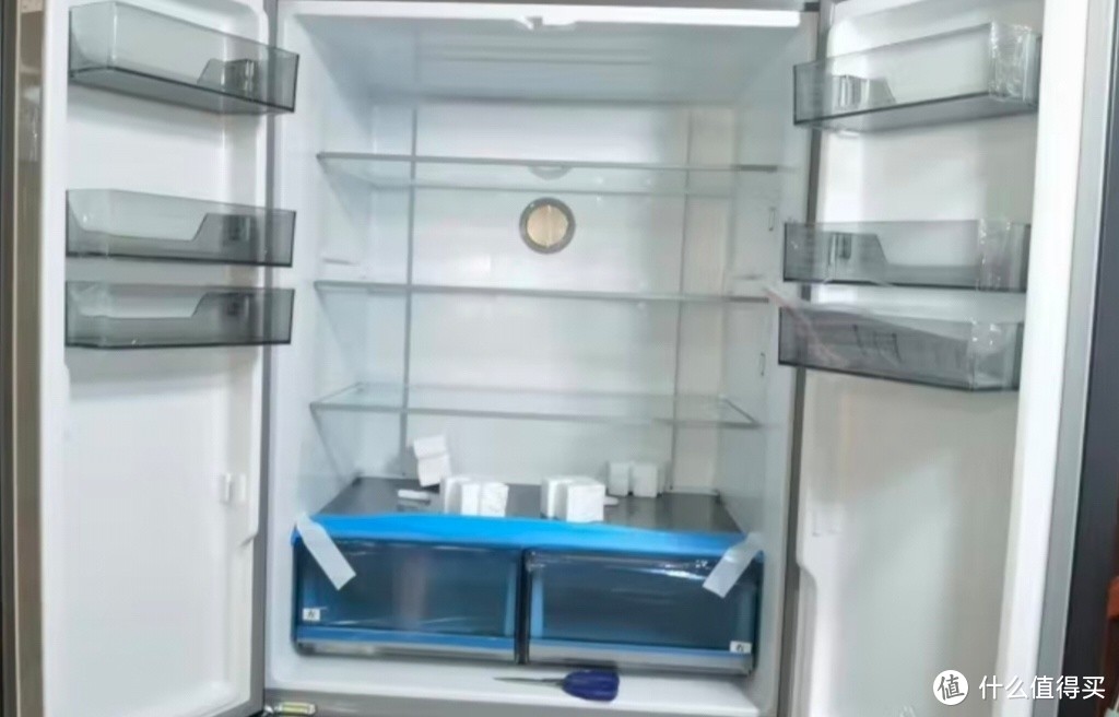 海信（Hisense）食神冰箱四开门超薄一级能效十字对开风冷无霜516L双变频净味BCD-516WMKU7DP双制冷系统
