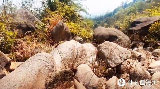 武汉黄陂大山里有座废弃景区：峡谷森林遍布乱石，还有人工步行道