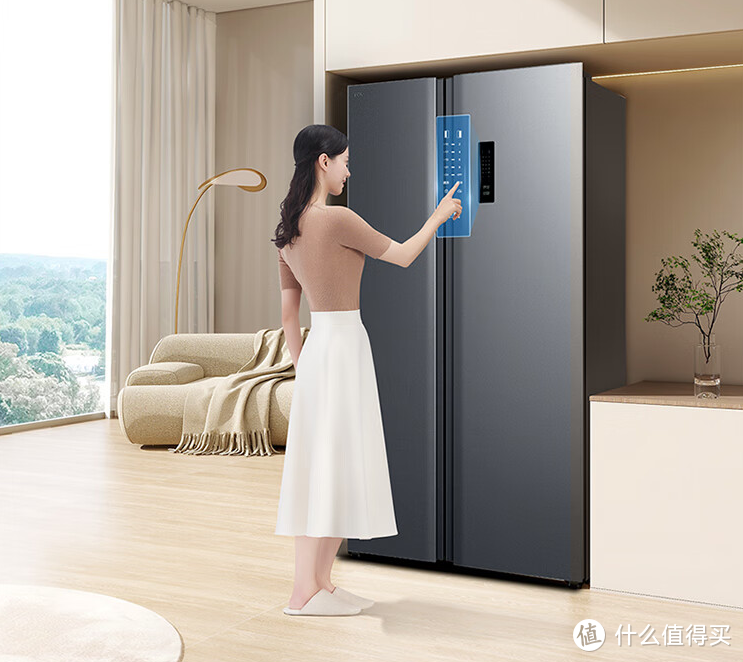 TCL 521升T3大容量分区养鲜冰箱，智能冷藏新体验