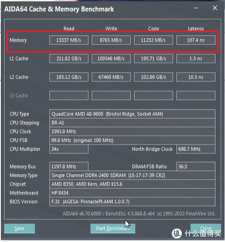 45包邮的福建晋华DDR4 8G国产内存条测评