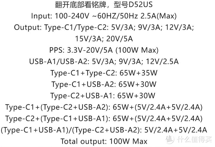 『科学捡漏 』Pipipolo 2C2A 多口100W氮化镓充电头