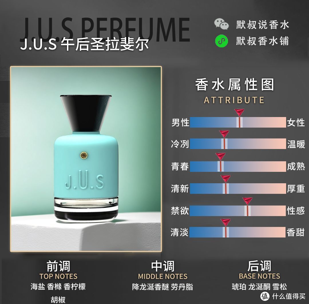 清凉微咸的海水与雪松丨J.U.S 午后圣拉斐尔