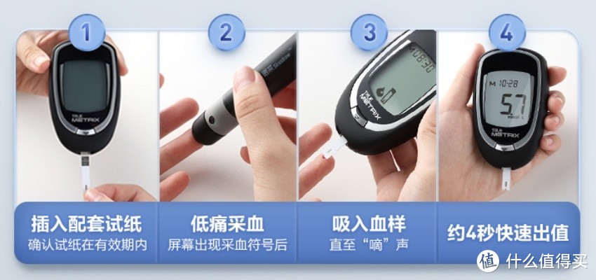 三诺 真睿系列血糖仪：测糖精准，使用方便