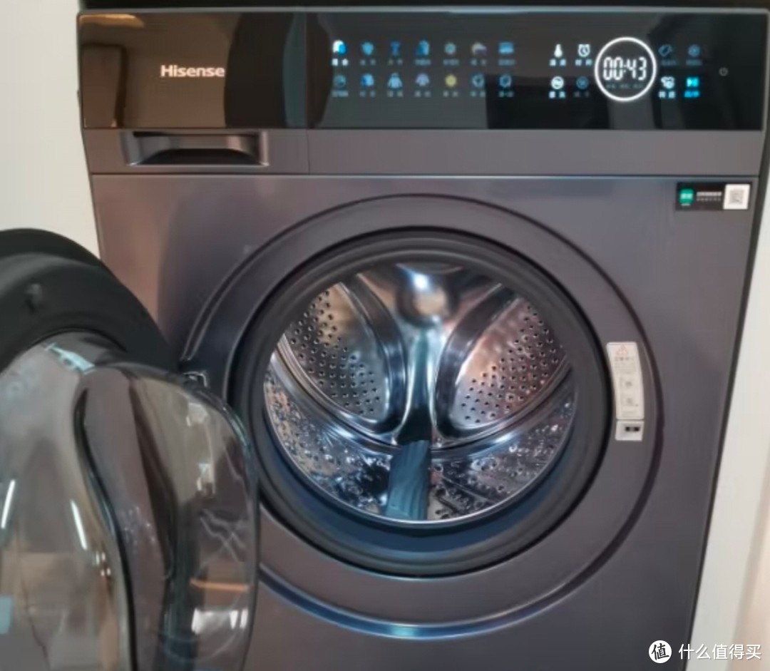 海信滚筒洗衣机全自动 10公斤洗衣机烘干机一体机 超薄嵌入 以旧换新 活水洗科技 彩屏智投HD10ME3