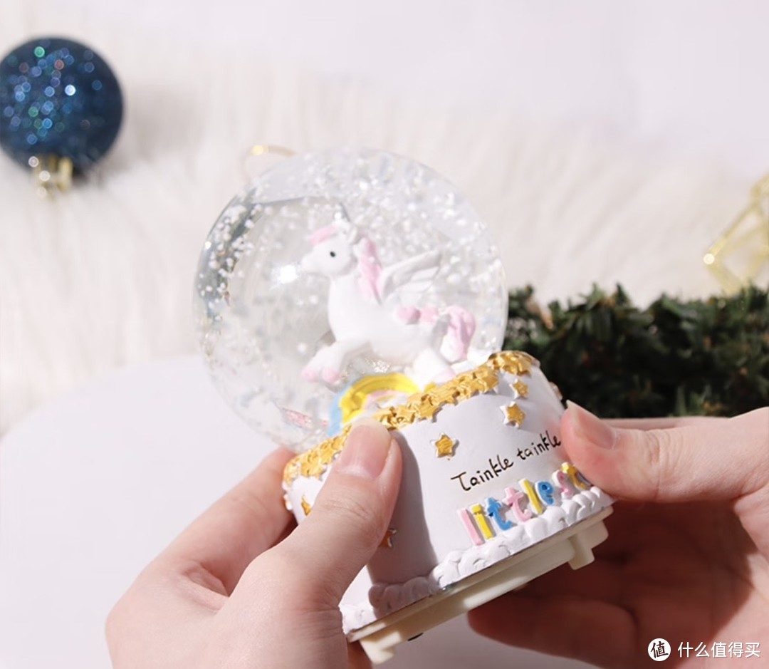 一眼心动的儿童圣诞礼物：TaTanice圣诞水晶球音乐盒