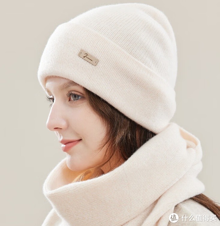 玖慕 纯羊毛帽子MY070：100%绵羊毛，细腻保暖 时尚百搭