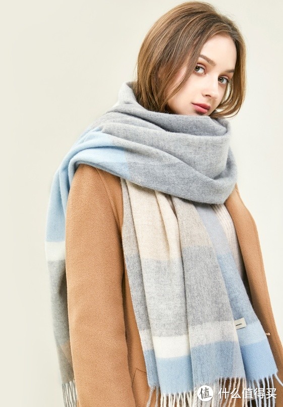玖慕（JIUMU）纯羊毛围巾 SZ006：100%绵羊毛的暖意与温柔