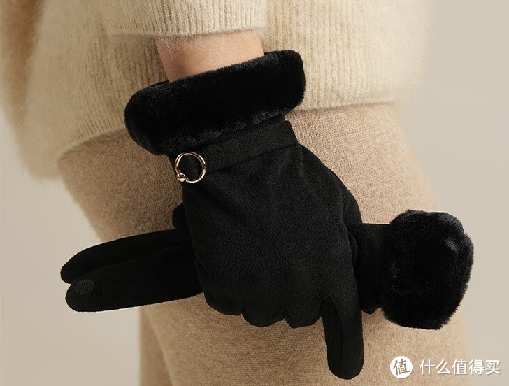 玖慕(JIUMU)  女款 触屏保暖手套 GLW055：精致温暖的时尚选择