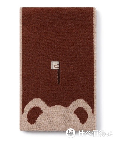 玖慕（JIUMU）纯羊毛围巾 WY136：温暖的材质，可爱的造型