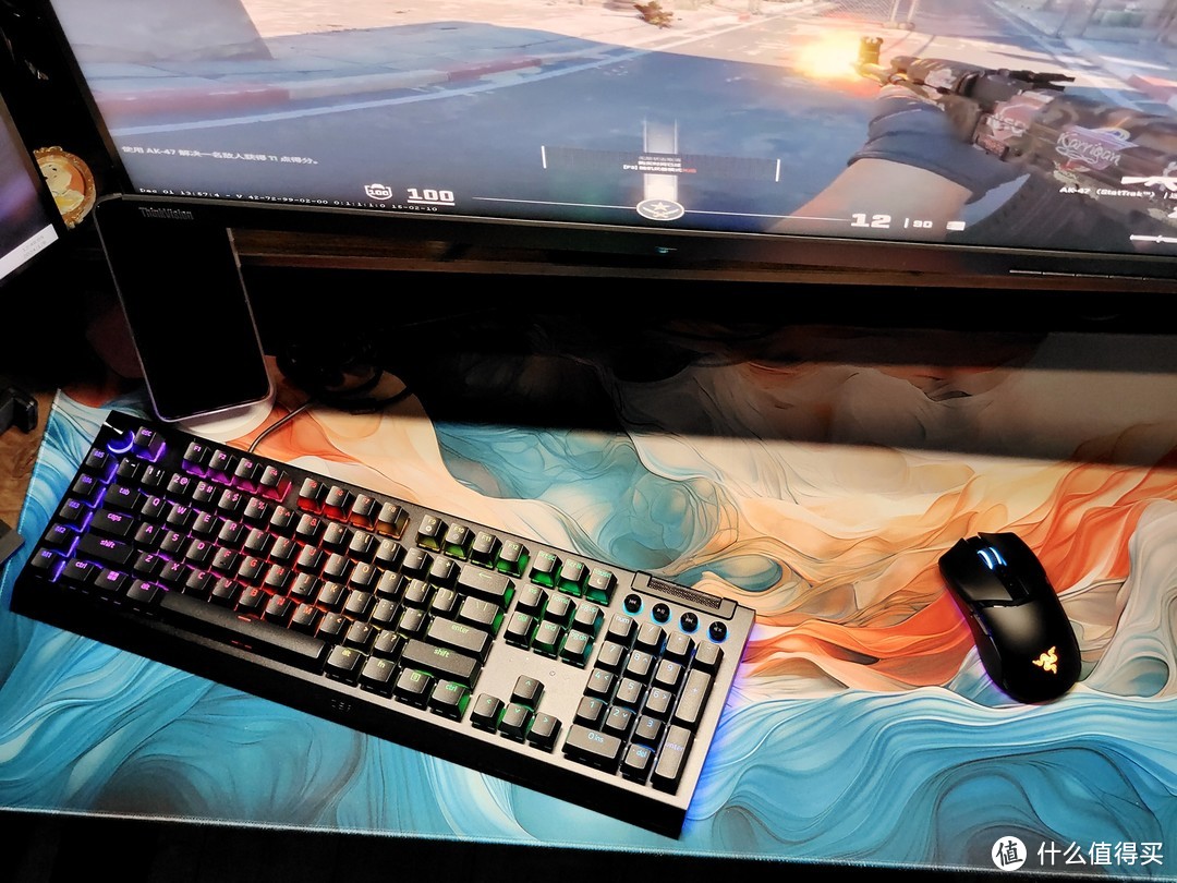 RGB和性能都拉满 - 雷蛇黑寡妇蜘蛛V4专业版键盘 + 眼镜蛇专业版鼠标