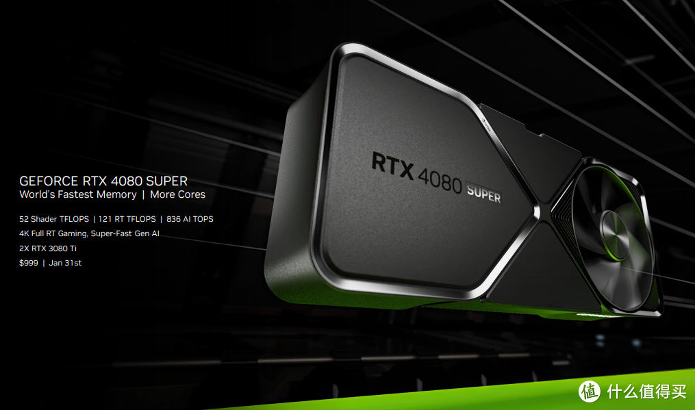 CES2024 | 英伟达正式发布GeForce RTX 40 SUPER系列，以及大波新技术