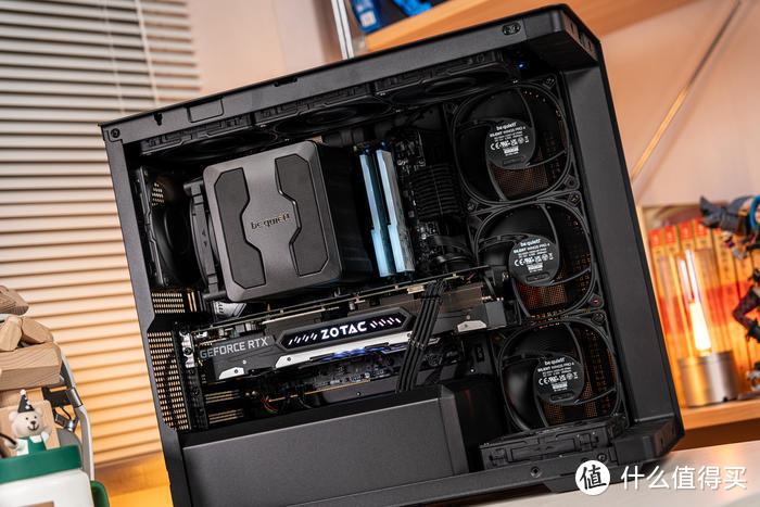 酷黑小爽——DARK ROCK PRO5+微星B760迫击炮2+索泰4060TI+乔思伯D300装机展示