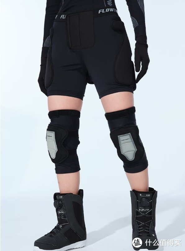 Flow Theory 滑雪硅胶护臀、护膝套装：提升滑雪安全性