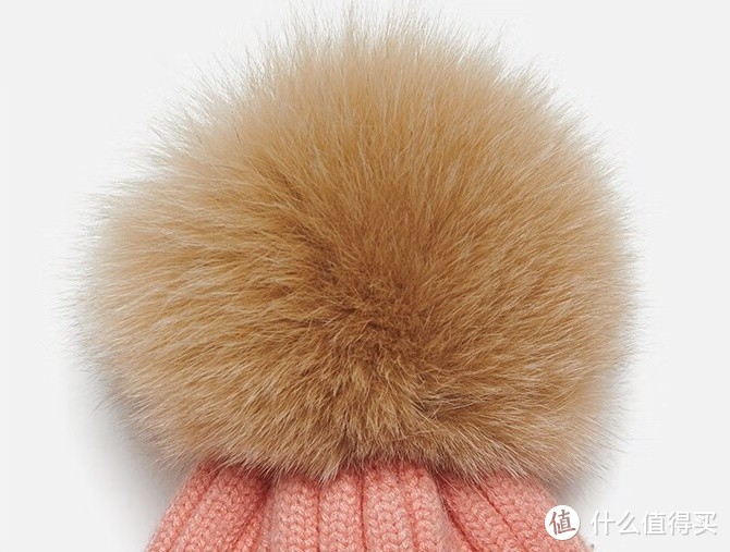 伯希和 儿童针织帽：狐毛帽球 时尚暖冬，温暖寒冷季节