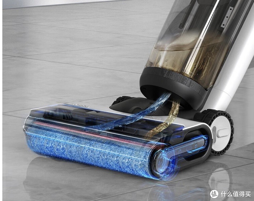 居家焕新指南，添可无线智能洗地机吸拖一体机自动清洗扫地机，芙万3.0LED家用版。