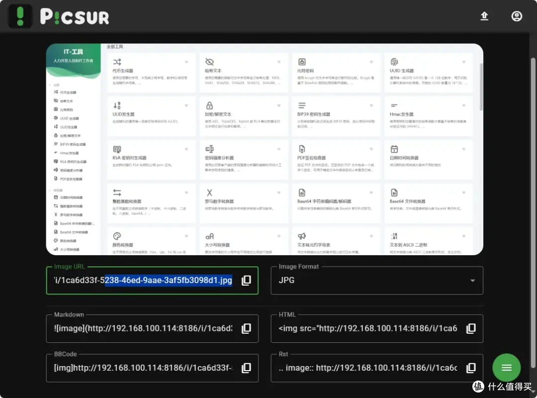 十分钟Docker搭建,内置在线格式转换的强大图床工具:Picsur