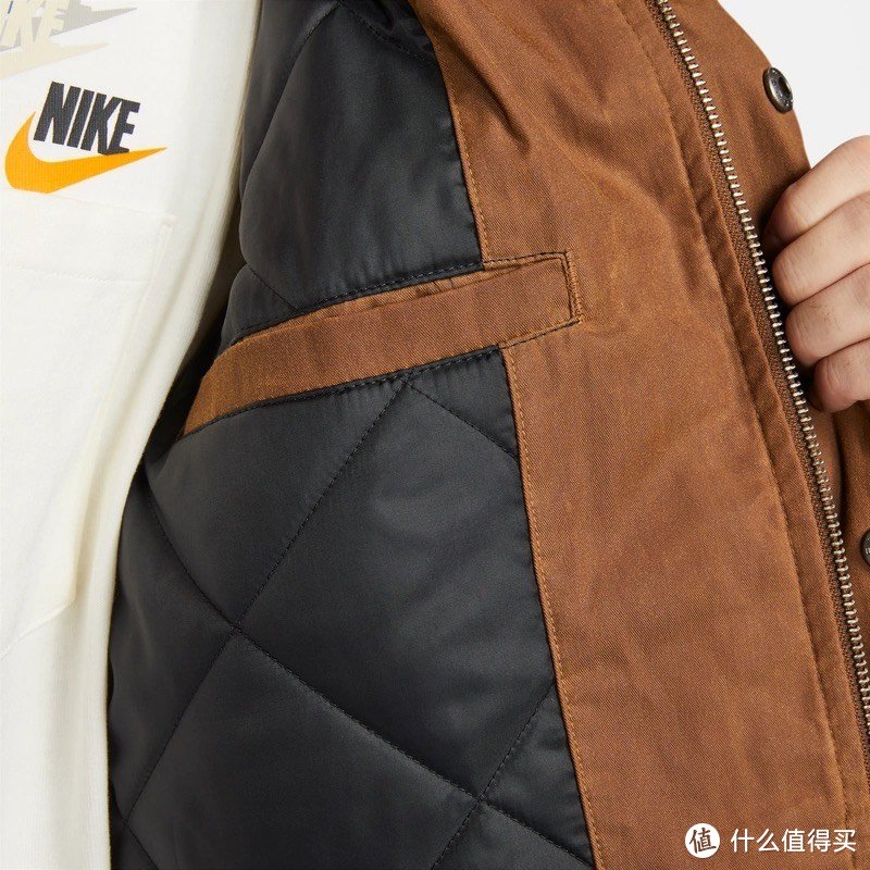 NIKE LIFE 男子打蜡斜纹布工装夹克：型格之选，舒适之魂