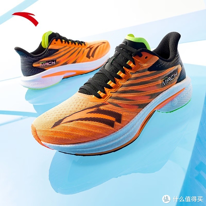 安踏马赫4代丨氮科技专业跑步鞋男鞋竞速训练体测运动鞋跑步鞋子男
