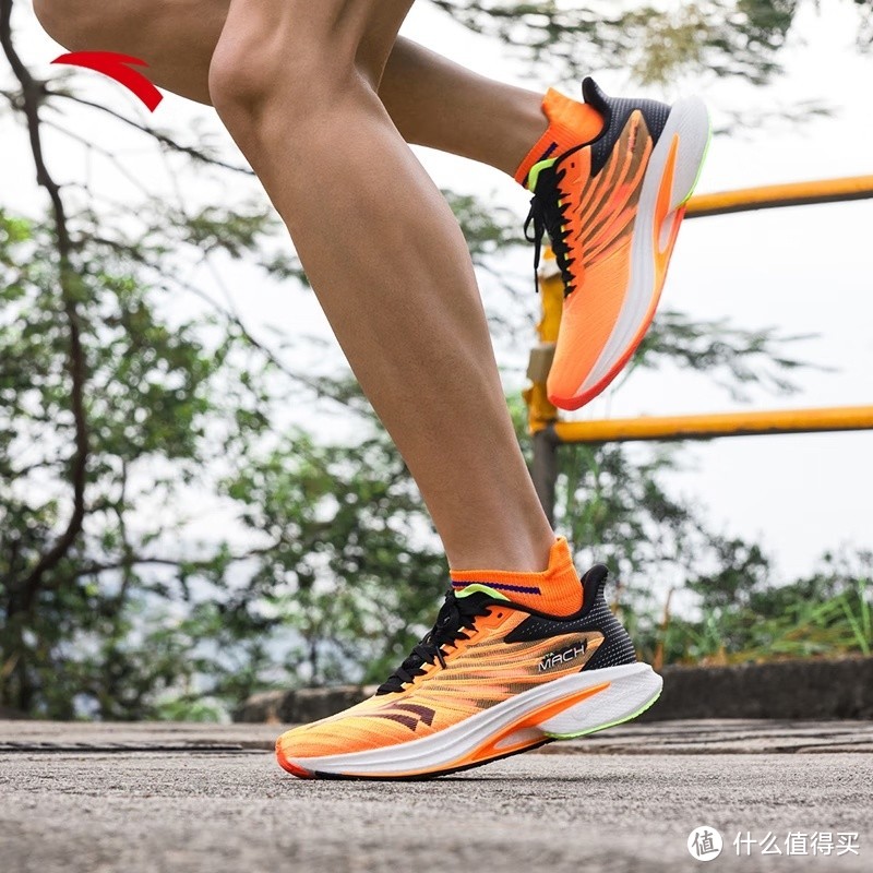 安踏马赫4代丨氮科技专业跑步鞋男鞋竞速训练体测运动鞋跑步鞋子男