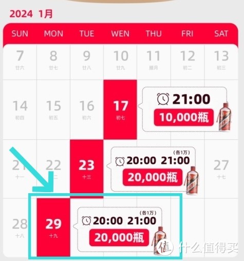 1月28日～2月2日，茅台飞天放量63000+瓶，定闹铃，赶紧冲，喜迎开门红