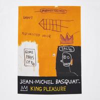 优衣库男装女装情侣UT Basquiat印花T短袖T恤重磅廓形新款466082