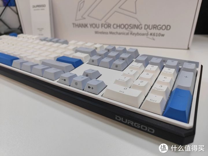杜伽K610W键盘上手：手感舒适，你的高颜值伴侣！