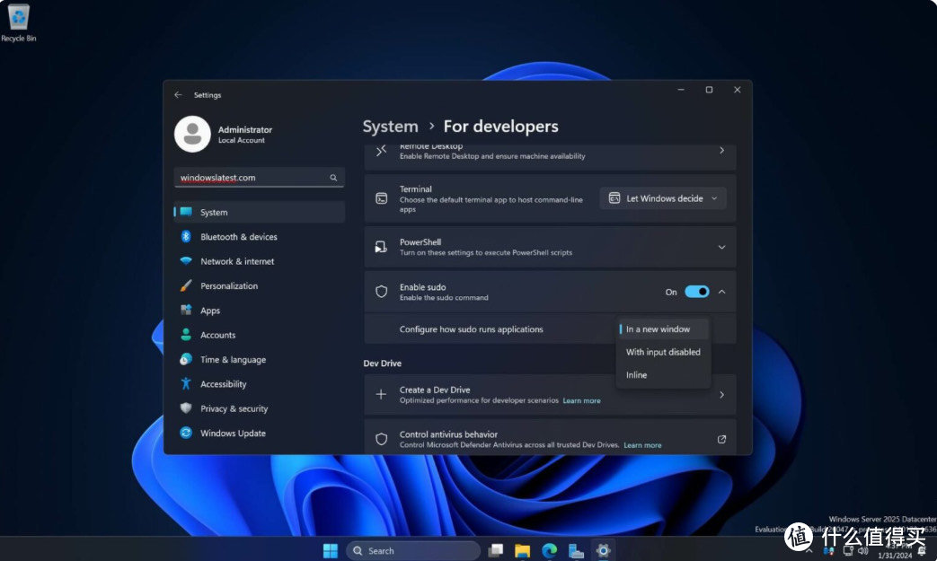 🚀Windows 11大更新：Sudo命令原生支持