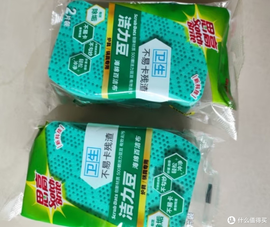 3M洁力豆百洁布，过年清洁得力小助手！