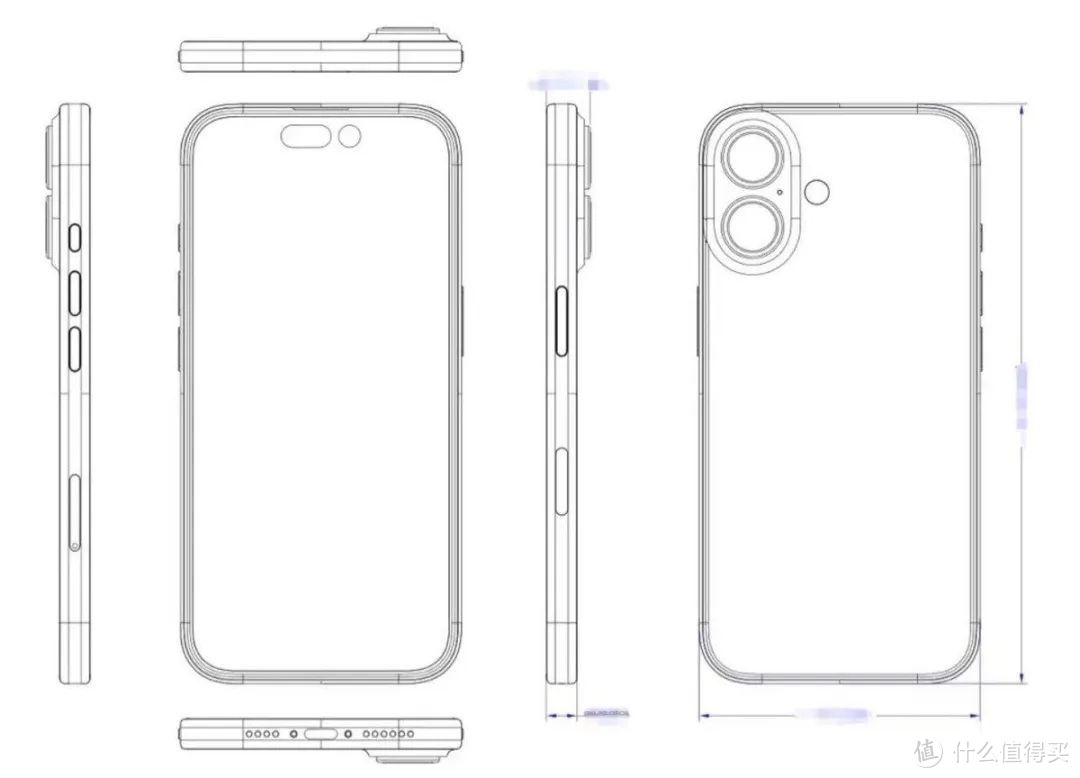 iPhone16设计图曝光、小米龙年新春水印上线