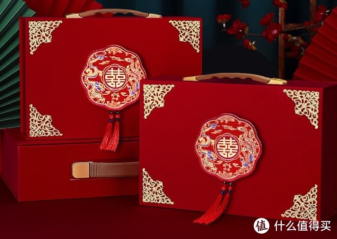 金葱国潮礼金箱，传承中式古典之美