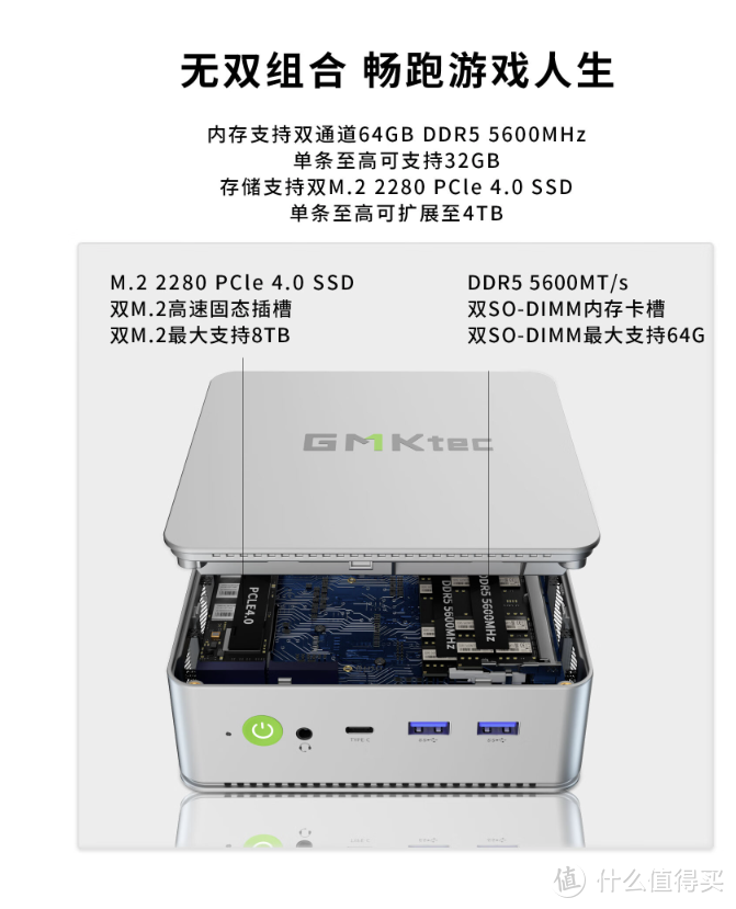 极摩客全新迷你主机 K8 明日开售：搭载 R7-8845HS 处理器，兼容 AR 眼镜