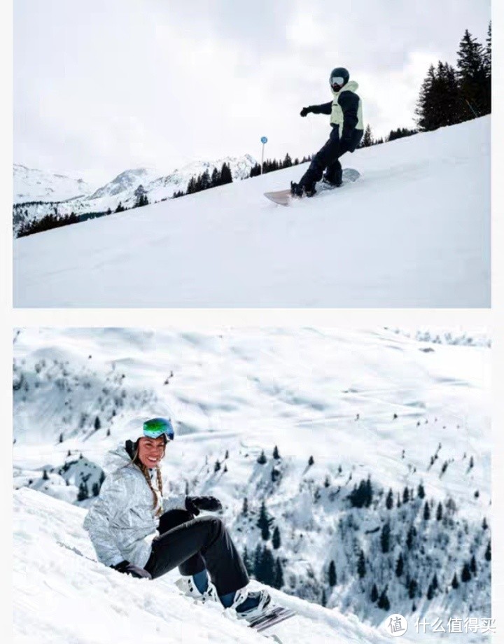 滑雪装备好物分享，迪卡侬单板滑雪板男女成人入门初学者。