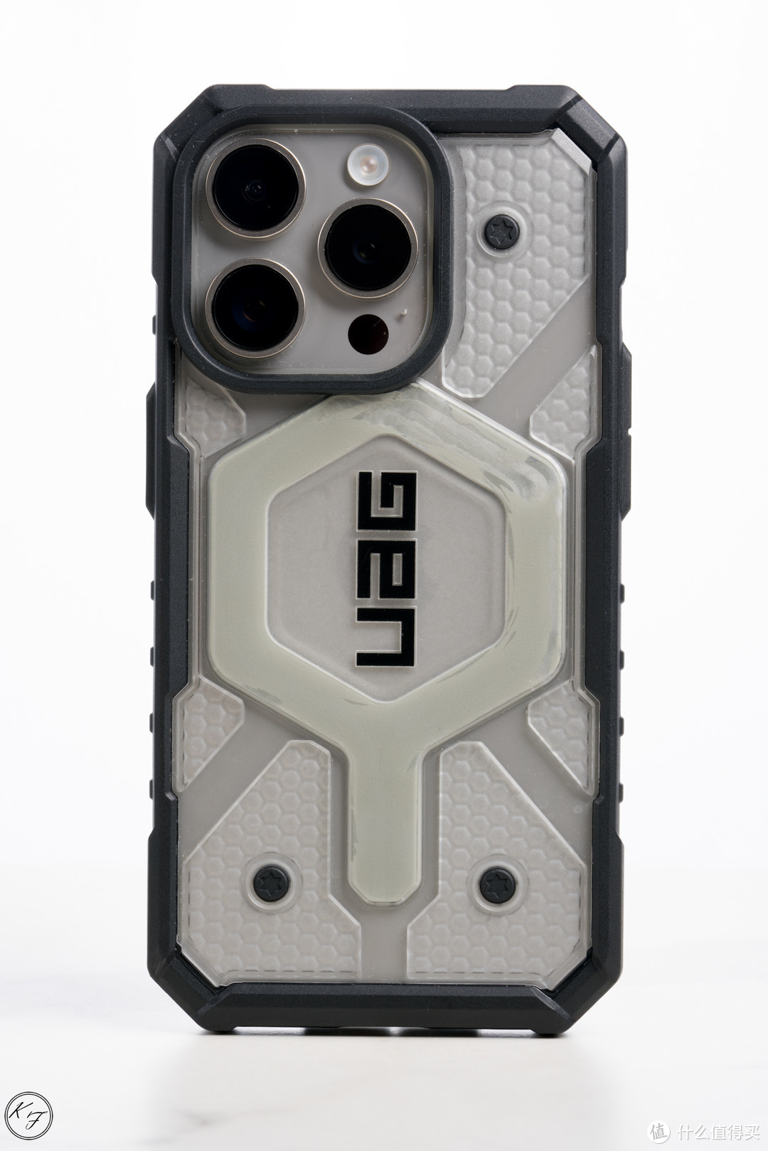 7天有理由退货- UAG iPhone 15 Pro 磁吸探险透明色保护壳
